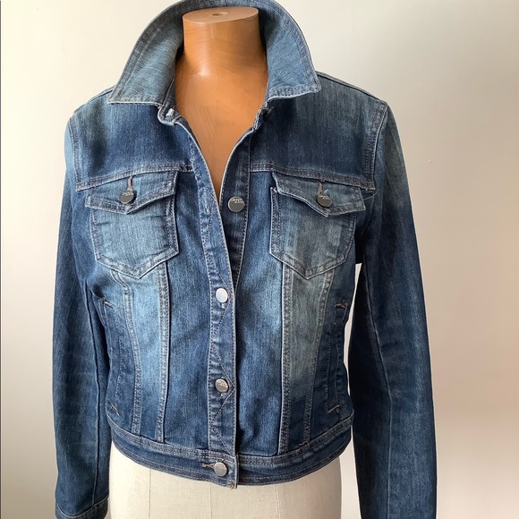 Dkny Jackets & Blazers - Dnky cropped casual  denim/jean jacket